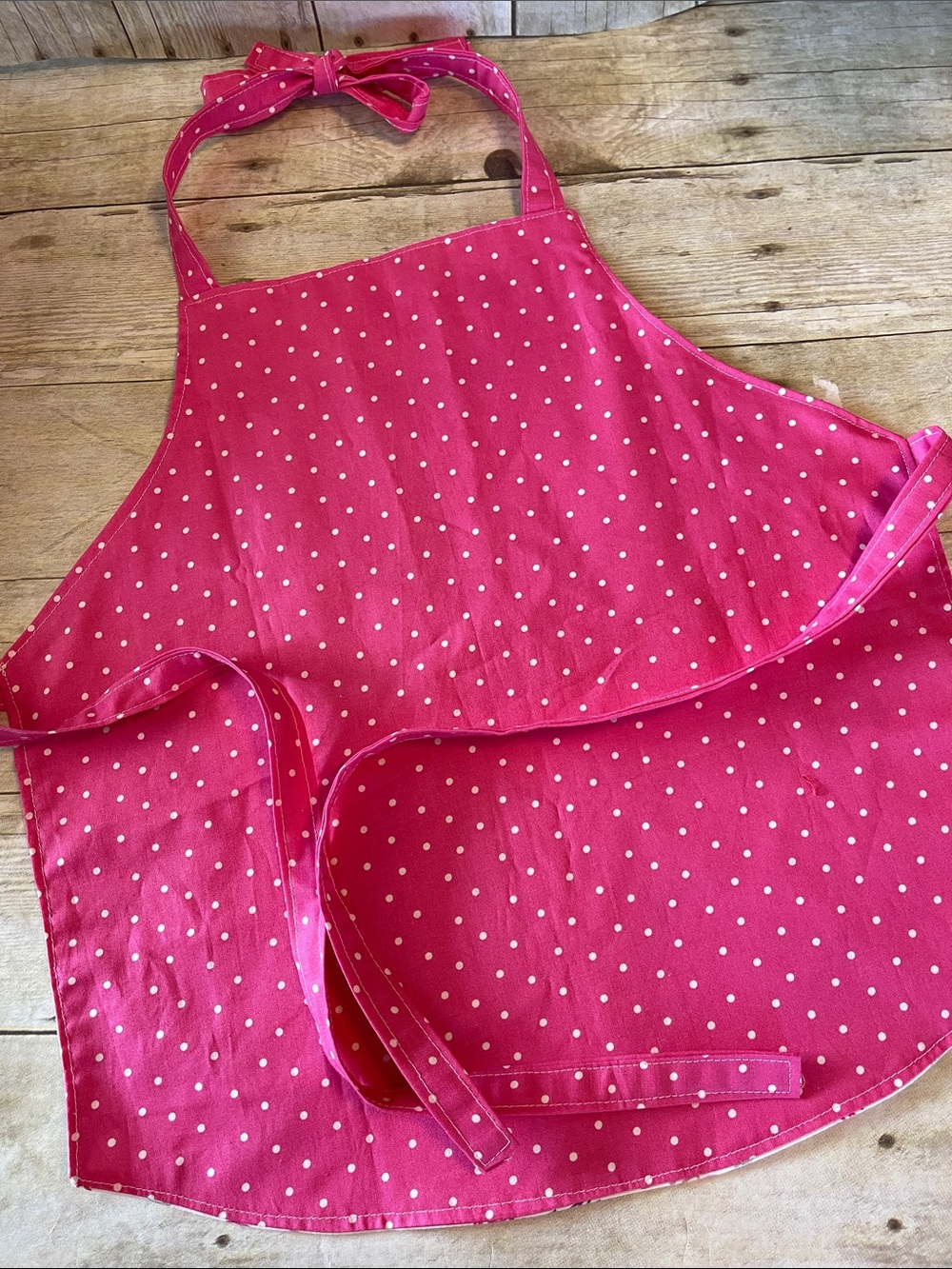 Kids Reversible Apron Cooking & Crafts Ages 3 - 7 Barbie - Picture 5 of 8